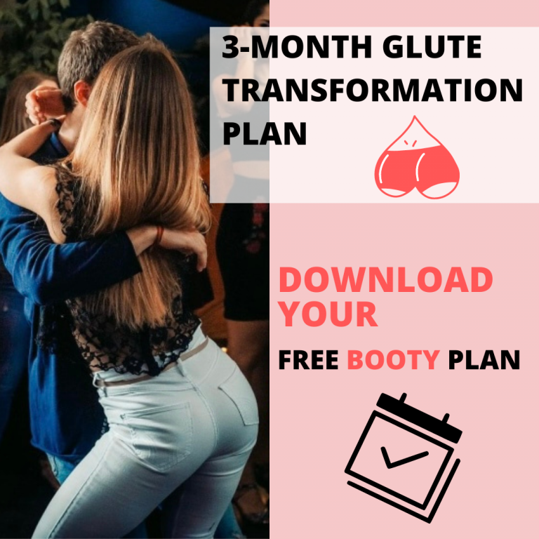 3-month glute transformation