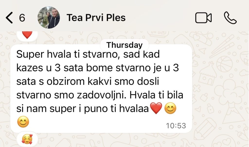 Zadovoljni mladenci