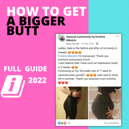 how to get a bigger butt - featured image and guide